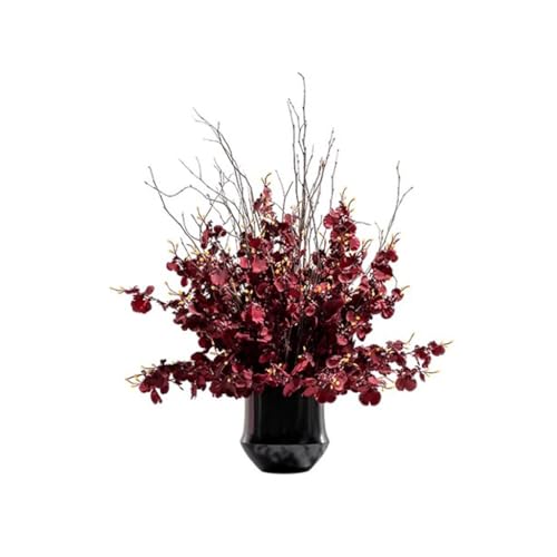 Künstliche Blumen für den Außenbereich, simuliertes Blumenarrangement, Blumenkunst, Villa im chinesischen Stil, Wohnzimmer, Beistelltisch, Blumeneingang, Dekoration, Ornamente, künstliche Blumen für von JZWCHQ