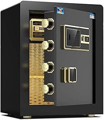 Safe Strongbox feuerfeste wasserdichte sichere Safes und Geldbox -Sicherheitsboxen für Heimschrank Safes Home Safes Elektronische digitale Sicherheitswände Safe Lock Cash Strongbox mit Zahlenschlüssel von JZWCHQ