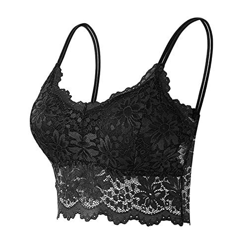 BH Verschluss Vorne, BH Mit Spitze Damen Spitzen - Bustier Dirndl Push Up Extrem Frauen Unterwäsche Rückenfreier Balconette Sexy Leicht Gepolstert von Jabidoos