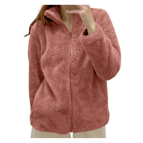 Flanell Pyjama Damen, Schlafanzug Damen Lang Flanell Jumpsuit - Hausanzug Warmer Homewear Weihnachten Loungewear Jogginganzug Teenager Kuschelig Warm Flauschig Pyjama Set Polar Pjs Revers Nachtwäsche von Jabidoos