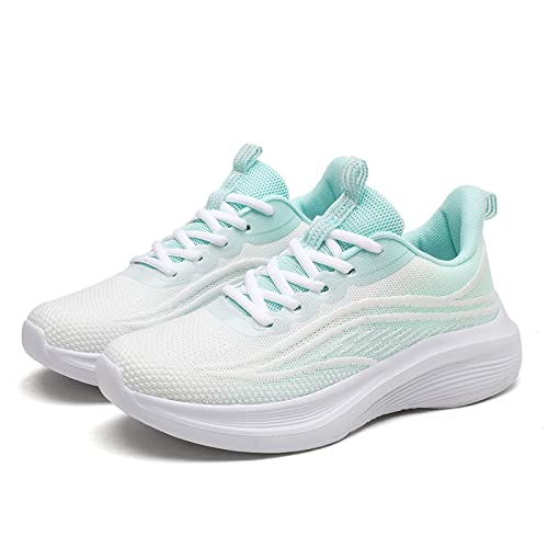 Hallen-Fitnessschuhe, Freizeitschuhe Damen Sneaker - Straßenlaufschuhe rutschfest Atmungsaktiv Running Shoes Leichtgewichts Barfußschuhe von Jabidoos