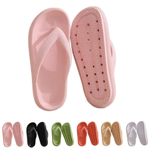 Cozy Slides Original Flipflop, Flip Flops Mit FußBett Damen, Slipper Damen Sommer von Jabidoos