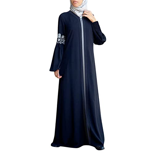 Muslimische Kleider Damen Gebetskleidung Abaya Frauen Namaz Elbisesi Langarm Islamische Muslim Kleid Naher Osten Dubai Türkei Arabische Kleidung Ramadan Lang Robe Gebetskleid Langes Kleid… von Jabidoos