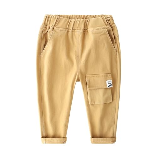 Outdoor Hose Kinder, Cargohose Kinder Jungen Weite Baggy Jogginghose - Kinderhosen Lang Cargohosen Winter Arbeitshose Sporthose Cargo Tarnhose Mit Gummizug von Jabidoos