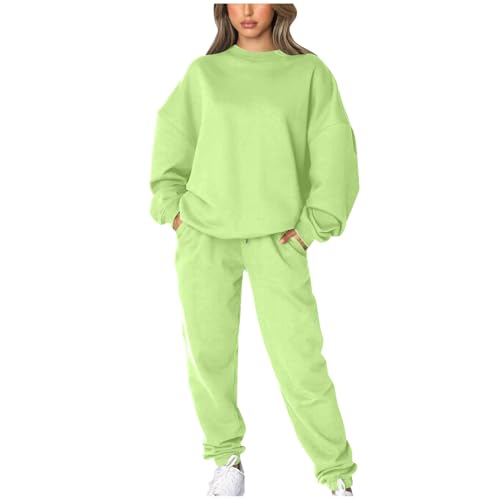 Pyjama Damen, Pyjama Damen Winter Herbst Schlafanzug - Jogginganzug Teddyfleece Flanell Frauen Schlafanzughosen Lang Unisex Warm Fleece Hausanzug Kuschelig Herren Flauschig Set Mit Langarm Oberteil von Jabidoos