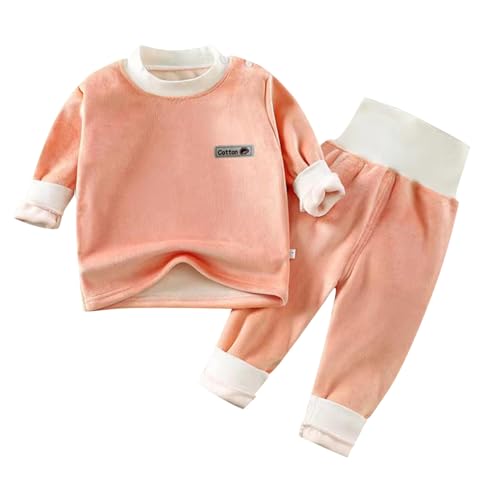 Pyjama Kinder Junge, Pyjama Kinder Zweiteile Fleece Schlafanzug - Pjs Fleecehose Kinderschlafanzug Hose Schlafanzüge Kuschel Hausanzug Thermo Für Jungen Und Mädchen Baumwolle von Jabidoos