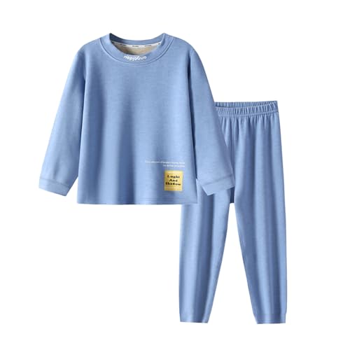 Pyjama mädchen 140, Pyjama Kinder Warm Fleece Schlafanzug - Pjs Jugendliche Hausanzug Gummibund Schlafanzüge Kuschel Für Jungen Und Mädchen Baumwolle von Jabidoos