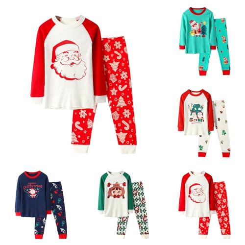 Schlafanzug Jungen 164, Pyjama Kinder Fleece Warm Schlafanzug - Schlafanzüge Pyjamahose Nachthemd Frottee Jugendliche Pjs Flauschig Mädchen Jungen Niedliche Set Autumn Winter Nachtwäsche von Jabidoos