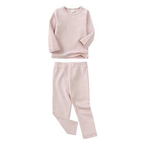 Schlafanzug mädchen 110, Schlafanzug Kinder Thermo Fleece Pyjama - Nachthemd Flanell Pjs Warm Kuschelhose Schlafanzüge Langarm Zweiteiliger Set Nachtwäsche Winter Weihnachten Größe von Jabidoos