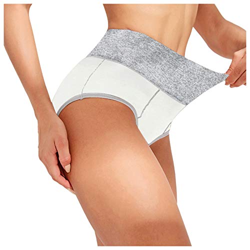 Schlüpfer Damen, Unterhosen Damen Unterwäsche Frauen - Shapewear Taillenslip Hohe Taille Baumwoll Pantys Hipster Stretch Atmungsaktive Panties von Jabidoos