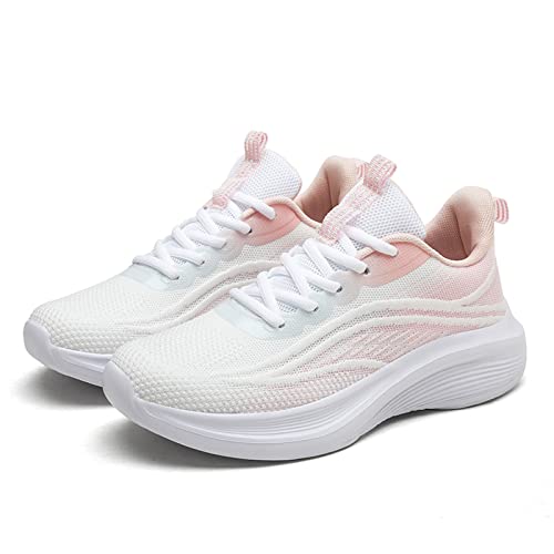 Slip On Sneakers, Freizeitschuhe Damen Sneaker - Straßenlaufschuhe rutschfest Atmungsaktiv Running Shoes Leichtgewichts Barfußschuhe von Jabidoos