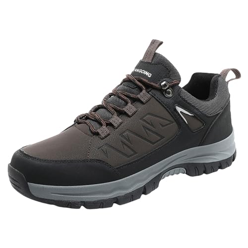 Trekkingschuhe Herren Wasserdicht, Trekkingschuhe Herren Wanderschuhe - Running-Schuhe Leicht wasserdichte Männer Tennisschuhe Outdoor Fitnessschuhe von Jabidoos