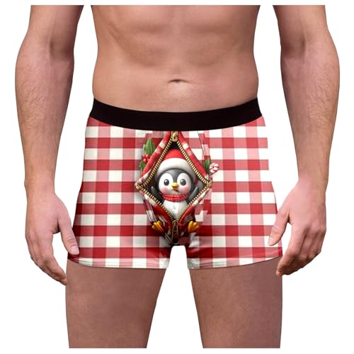 Unterhosen männer lustig, Weihnachtsunterhose Herren Männer Sport Weihnachten Boxershorts - Personalisiert Winter Weinachten Kostüm Christmas Motiv Lustige Weihnachtsboxershort Casual Männergeschenke von Jabidoos