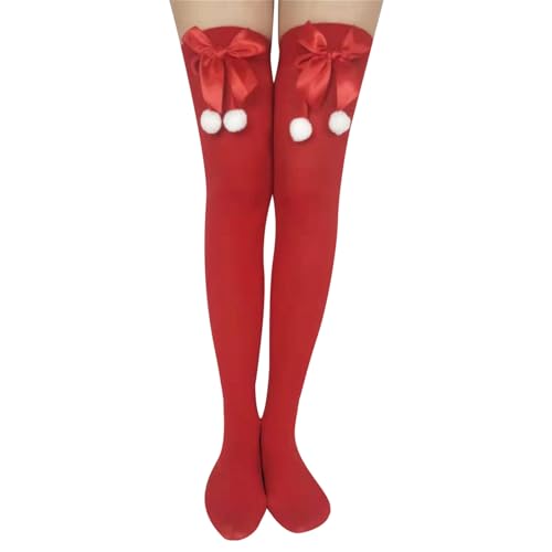 Weihnachten Lang Socken Herren Lustige Weihnachtssocken Bettsocken Damen - Warme Lustig Fuzzy Socks Flauschige Weihnachtsstrümpfe Winter Kuschel Niedliche Christmas Stockings Nikolausstrumpf Hängende von Jabidoos