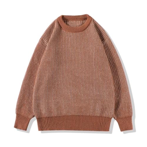 Winterpullover Damen, Strickpullover Damen Gestreifter Pullover - Rundhals Langarmshirt Casual Lose Winterpullover Herbst Gefühl Von Luxus Pulli Langarm Sweatshirts von Jabidoos