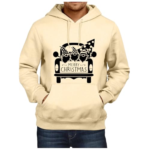 christmas hoodie, Hoodie Weihnachten Herren Männlich Komfortabel Winter Weihnachtshoodie - Pulli Lustig Weihnachtspullover Hässlich Sweatshirts 3d Druck Weihnachtskleidung Mit Taschen Christmas Kapuze von Jabidoos