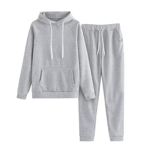 damen hausanzug, Jogginganzug Damen Warme Langarm Trainingsanzug - Zweiteiler Große Größen Freizeitanzug Herbst Hausanzug Thermo Tracksuit Sport Dick Warm Set Halbem Reißverschluss Tracksuits Mit Flee von Jabidoos