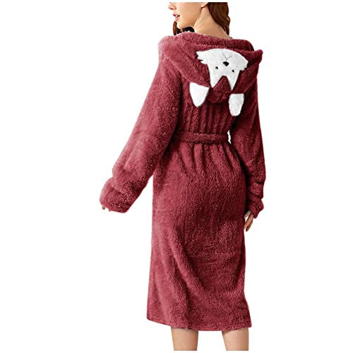 jogginganzug damen, Schlafanzug Damen Lang Elegant Jumpsuit - Schlafanzughosen Teddyfleece Hausmantel Zweiteiler Damenschlafanzug Flanell Pyjama Fleece Hausanzug Kuschelig Warm Loungewear Flauschig Se von Jabidoos