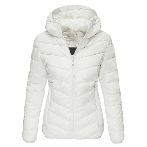 leichte Steppjacke, Wintermantel Damen Herbst Winter Daunenjacke - Outdoor Jacke Lang Steppmantel Größen Herbstjacke pjacke Daunenmantel Puffer Jacket Mit Kapuze Leichter Down Women Dünne W von Jabidoos