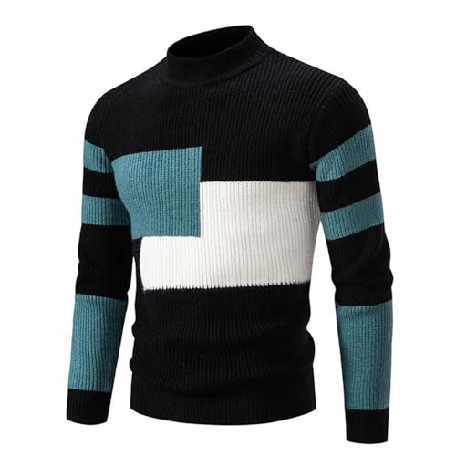 norweger pullover herren, Pulli Herren Rollkragenpullover Pullover - Arbeitspullover Casual Sweatshirt Warm Sweatshirts Ohne Kapuze Winterpullover Langarm Fleecepullover Strickpullover Mit Kapuze/hoch von Jabidoos