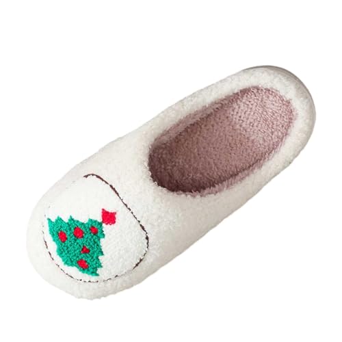 plüschhausschuhe für damen, Winter Slipper Damen Christmas Weiche Weihnachts Hausschuhe - Weihnachtsschlappen Komfortabel Weihnachtspantoffel Plüschpantoffeln Kuschelige Weihnachtspantoffeln Warme Sch von Jabidoos