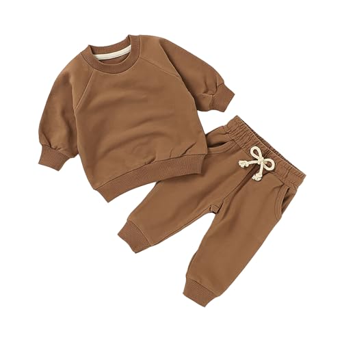 schlafanzug jungen 152, Schlafanzug Kinder Zweiteile Lang Pyjama - Dicker Kinderschlafanzug Pullover Nachthemd Warm Hausanzug Jugendliche Langarm Zweiteiliger Schlafanzüge Set Nachtwäsche Winter Weihn von Jabidoos