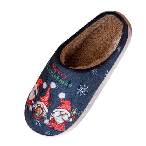 schlappen damen winter, Christmas Slippers Damen Warme Hausschuhe Weihnachten - Plüschpantoffeln Weihnachtspantoffel Lustige Weihnachtsschlappen Winter Weihnachtspantoffeln Weiche Rentier Pantoffeln W von Jabidoos