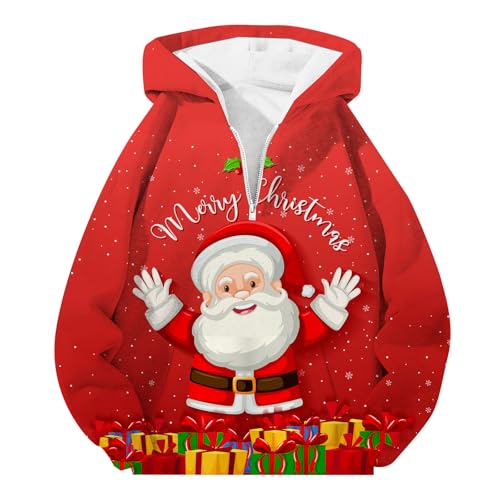 ugly christmas sweater, Christmas Hoodie Herren Mode Oversized Weihnachtshoodie - Hoodies Hässlich Sweatshirts Mit Taschen Kapuzenpulli Kapuzenshirt Casual Weihnachtspulli X-Mas Sweatshirt Weihnachten von Jabidoos