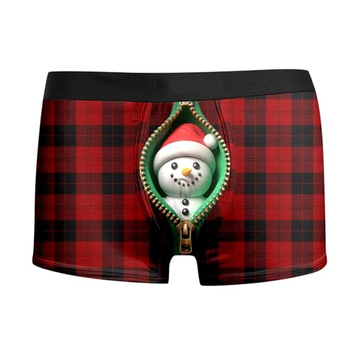 weihnachts boxershorts herren, Weihnachtsunterhose Herren Männer Locker Weihnachten Unterhose - Adventskalender Boxershorts Bequeme Unterhosen Baumwolle Weihnachtsboxershort Winter Männergeschenke Lei von Jabidoos