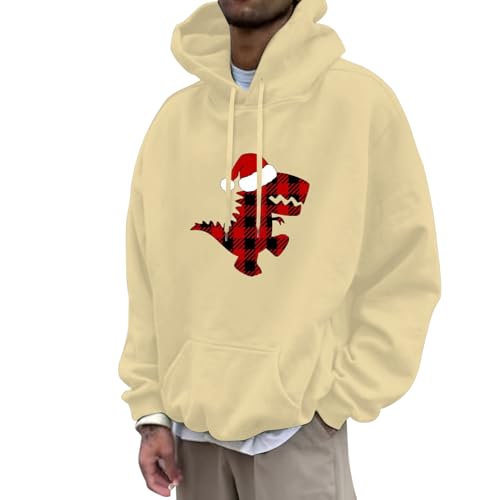 weihnachts pullis, Weihnachtshoodie Herren Warm Mode Hoodie Weihnachten - Weihnachtspullover Oversized Weihnachtspullis Rundhals Weihnachtspulli Winter Weihnachtskleidung Funky Casual Unisex Christmas von Jabidoos