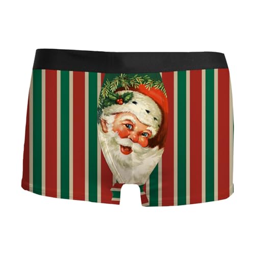 weihnachtsboxershort herren, Unterhose Weihnachten Herren Personalisierte Locker Boxershorts - Adventskalender Weihnachtsboxershort Weihnachtsmann Kostüm Mode Weinachten Bequeme Komfortabel Personalis von Jabidoos