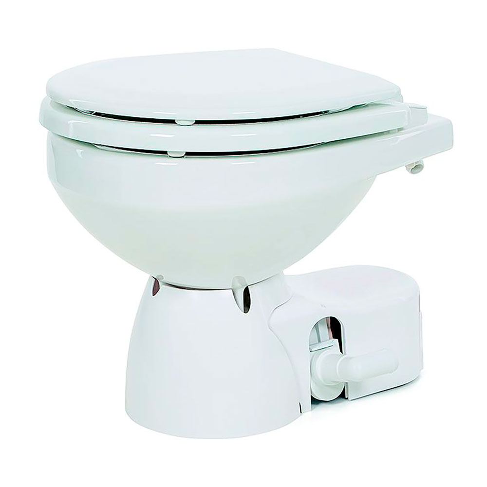 Jabsco Quiet Flush E2 Compact Toilet 35.56 x 35.56 x 41.4 cm Jabsco Quiet Flush E2 Compact Toilet 35.56 x 35.56 x 41.4 cm von Jabsco