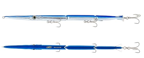 Künstlicher Jack Fin Stylo Jointed 255, Farbe Blau von Marlin Blue, von Montanari Marco a Porto Corsini, Länge 255 cm Künstlicher Jack Fin Stylo Jointed 255, Farbe Blau von Marlin Blue, von Montanari Marco a Porto Corsini, Länge 255 cm von Jack Fin