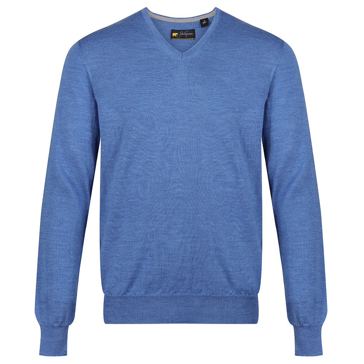 Jack Nicklaus Men's Merino V-Neck Pullover Golf Sweater, Mens, Light blue, Medium | American Golf von Jack Nicklaus