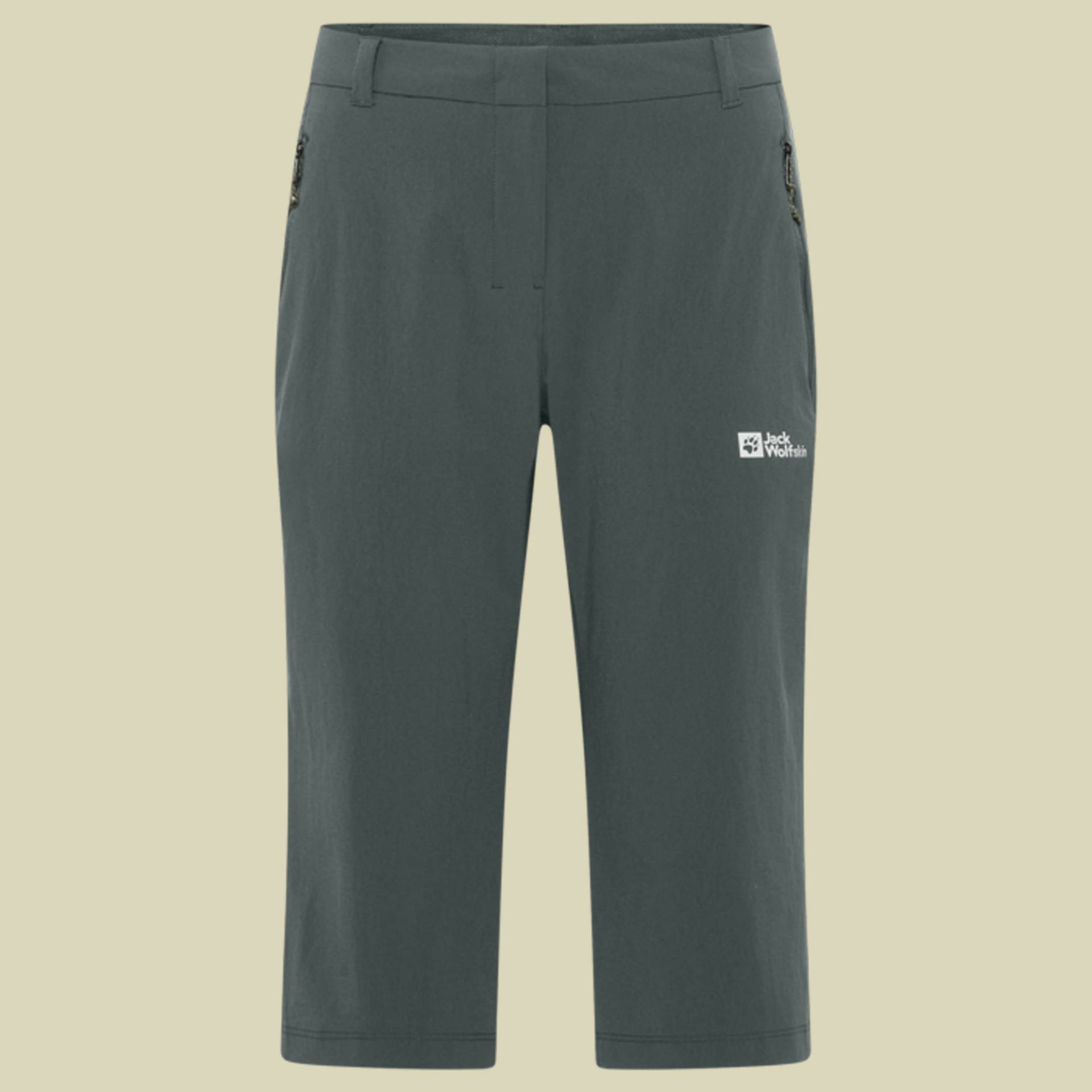 Hikeout ¾ Pants Women 36 grün - slate green Hikeout ¾ Pants Women 36 grün - slate green von Jack Wolfskin