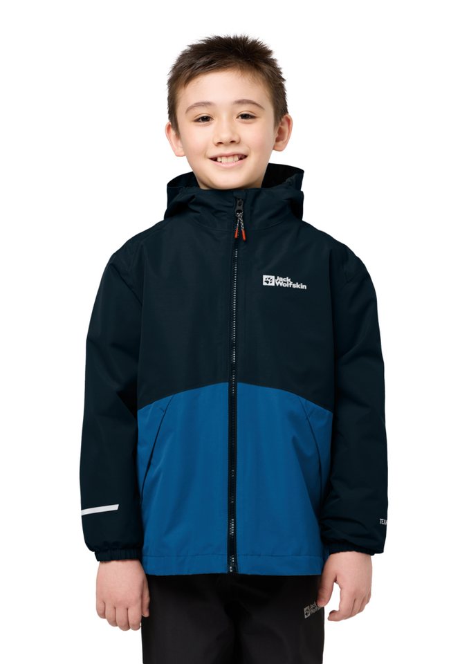 Jack Wolfskin 3-in-1-Funktionsjacke ICELAND 3IN1 JACKET K vielseitige 3in1-Jacke für jeden Tag und jede Aktivität von Jack Wolfskin