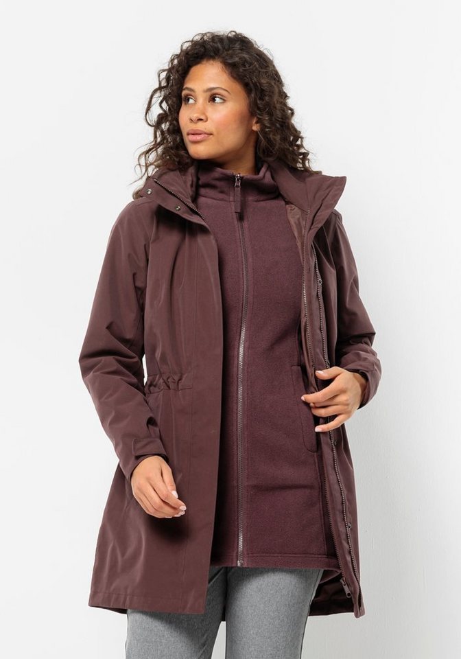 Jack Wolfskin 3-in-1-Funktionsmantel OTTAWA COAT von Jack Wolfskin