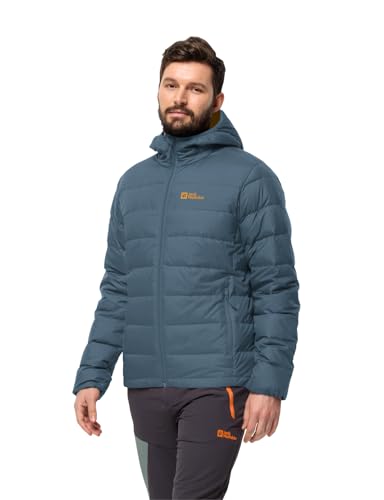 Jack Wolfskin Herren Ather Down Hoody M Daunenjacke, Midnight Sky, S EU Jack Wolfskin Herren Ather Down Hoody M Daunenjacke, Midnight Sky, S EU von Jack Wolfskin