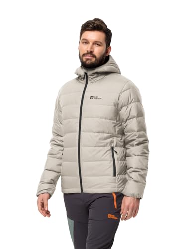 Jack Wolfskin Herren Ather Down Hoody M Daunenjacke, Seal, XXL EU Jack Wolfskin Herren Ather Down Hoody M Daunenjacke, Seal, XXL EU von Jack Wolfskin