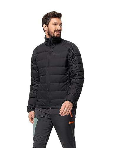 Jack Wolfskin Herren ATHER DOWN JKT M Daunenjacke, Black, M von Jack Wolfskin