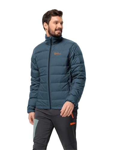 Jack Wolfskin Herren Ather Down Jkt M Daunenjacke, Midnight Sky, XL EU von Jack Wolfskin