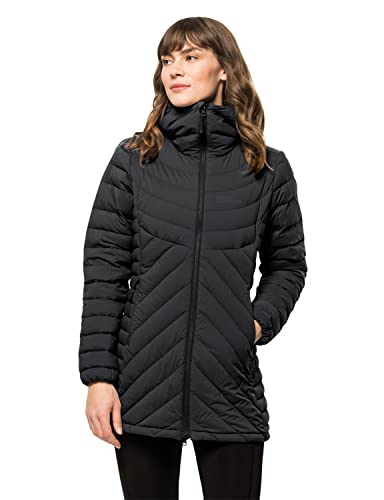 Jack Wolfskin Damen Athletic Down Coat W Jacket, Schwarz, XL EU von Jack Wolfskin