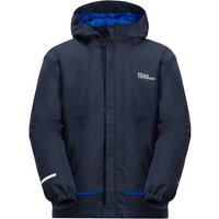 Jack Wolfskin Actamic 3in1 Jacket Kids 3 in 1 Jacke Kinder 140 blau night blue von Jack Wolfskin