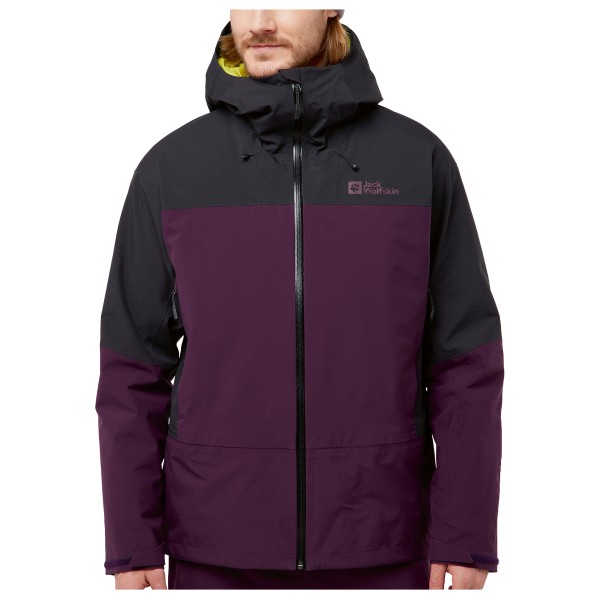 Jack Wolfskin - Alpspitze Tour 3L Jacket - Regenjacke Gr M lila von Jack Wolfskin