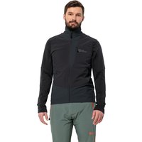 Jack Wolfskin Alpspitze Vest Men Softshellweste mit RECCO® Ortungssystem Herren S grey,black Phantom von Jack Wolfskin