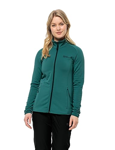 Jack Wolfskin Damen BAISELBERG FZ W Fleece-Jacke, Petrol, XS von Jack Wolfskin