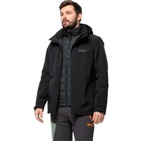 Jack Wolfskin Bergland 3in1 Jacket Men 3 in 1 Jacke Herren M schwarz black von Jack Wolfskin