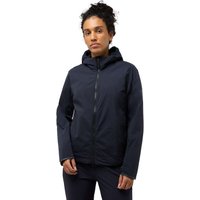 Jack Wolfskin Bike Commute Extended Version Jacket Women Isolationsjacke Damen M blue dark navy von Jack Wolfskin