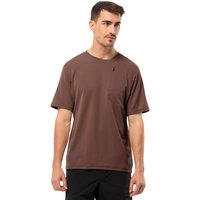 Jack Wolfskin Bike Commute T-Shirt Men Funktionsshirt Herren XXXL brown Dark Rust von Jack Wolfskin