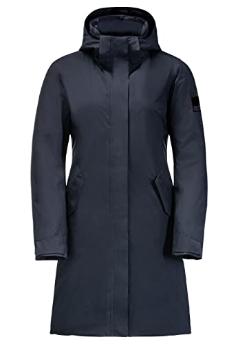 Jack Wolfskin Damen Cold Bay Coat, night blue, S EU von Jack Wolfskin